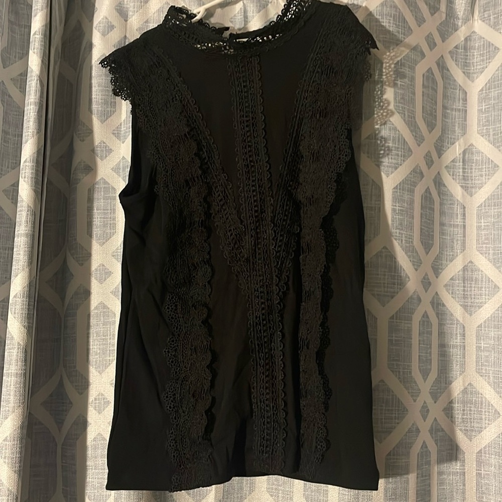 NWT All black Tank Top